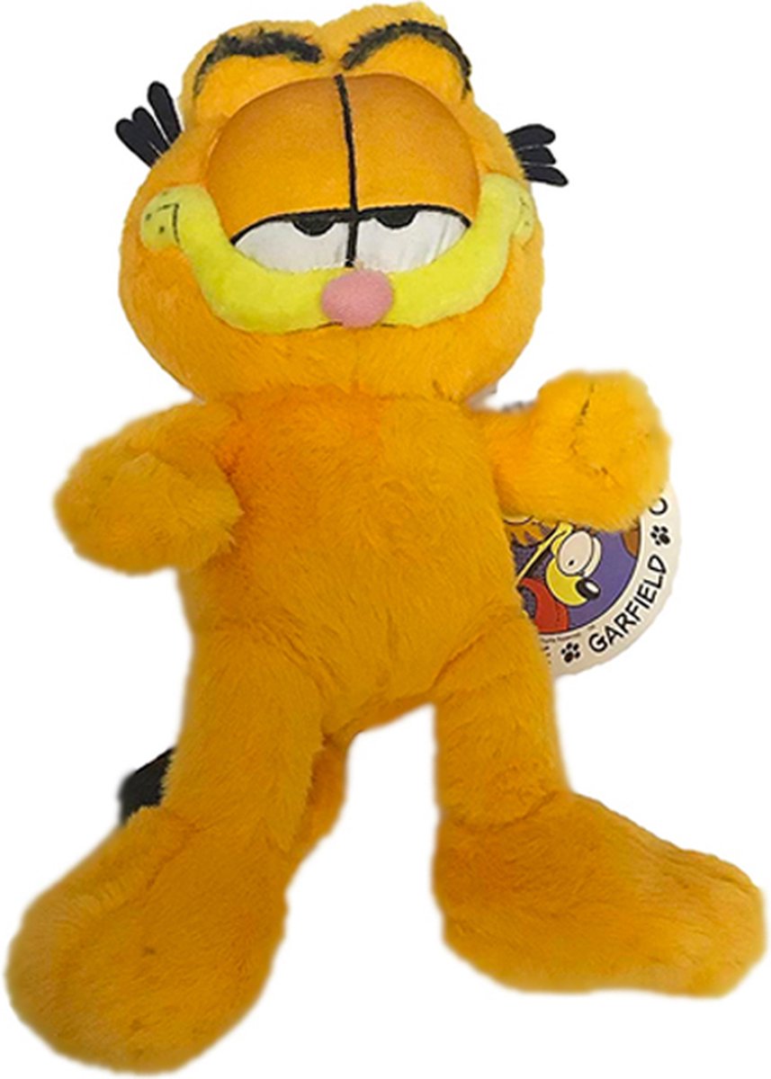 Garfield Harig Pluche Knuffel 28 cm {Speelgoed Knuffeldier Knuffelpop voor jongens meisjes kinderen | Garfield Kat Plush Toy}